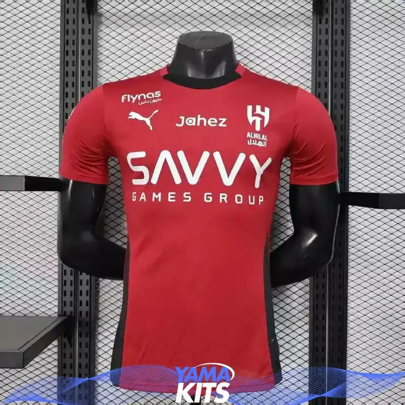 MAILLOT AL-HILAL CONCEPT "Rouge" 2025/2026 Version Player YamaKits Foot