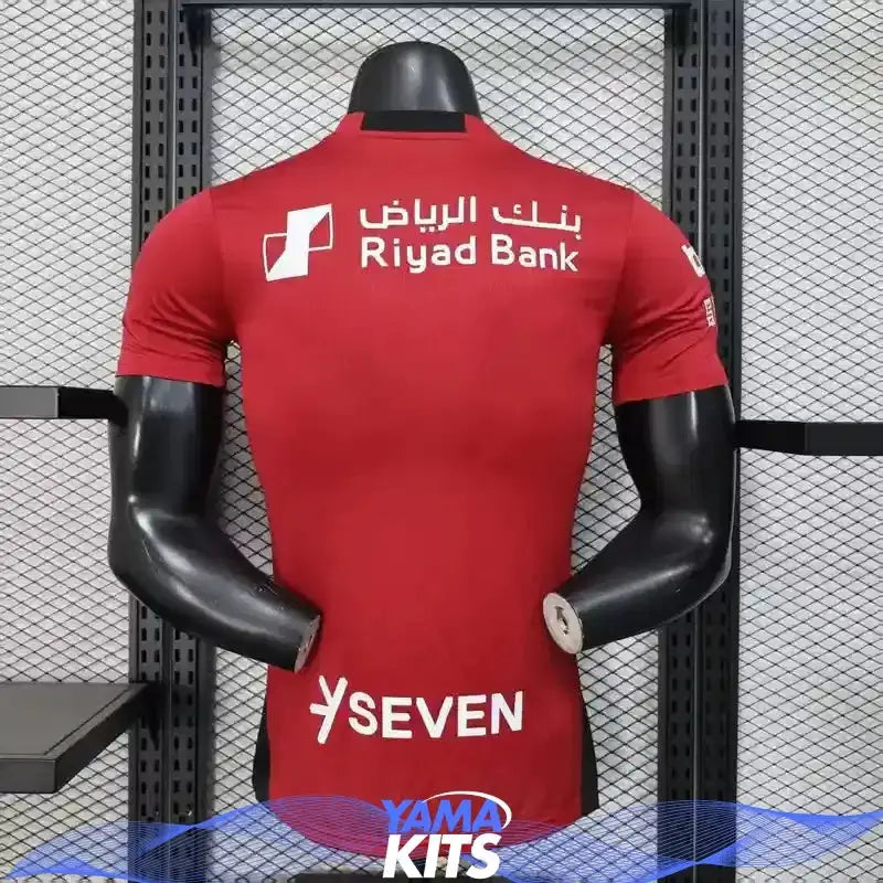 MAILLOT AL-HILAL CONCEPT "Rouge" 2025/2026 Version Player YamaKits Foot