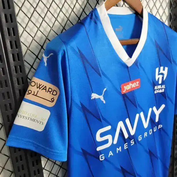 MAILLOT AL HILAL FC DOMICILE "Bleu" 2023/2024 YamaKits Foot
