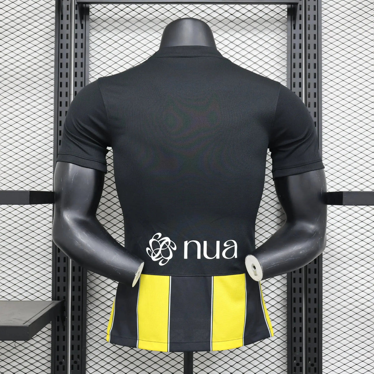 MAILLOT AL ITTIHAD DOMICILE "Noir, Jaune" 2023/2024 YamaKits Foot