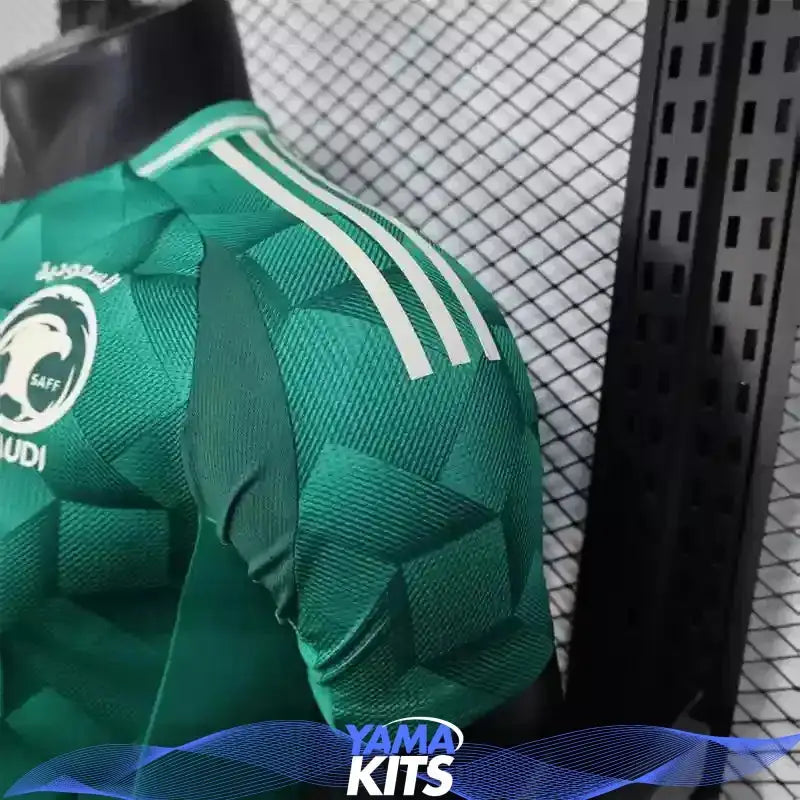 MAILLOT ARABIE SAOUDITE DOMICILE 2025/2026 Version Player YamaKits Foot