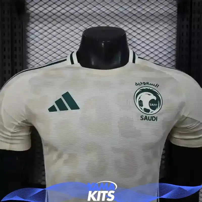 MAILLOT ARABIE SAOUDITE EXTÉRIEUR 2025/2026 Version Player YamaKits Foot