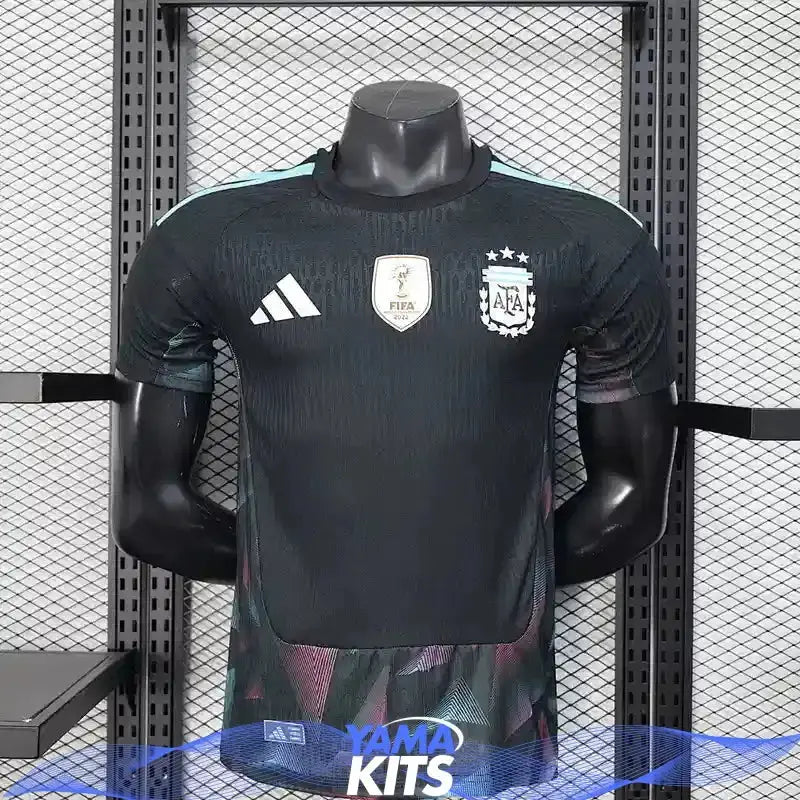 MAILLOT ARGENTINE GARDIEN "Noir" 2026/2027 Version Player YamaKits Foot