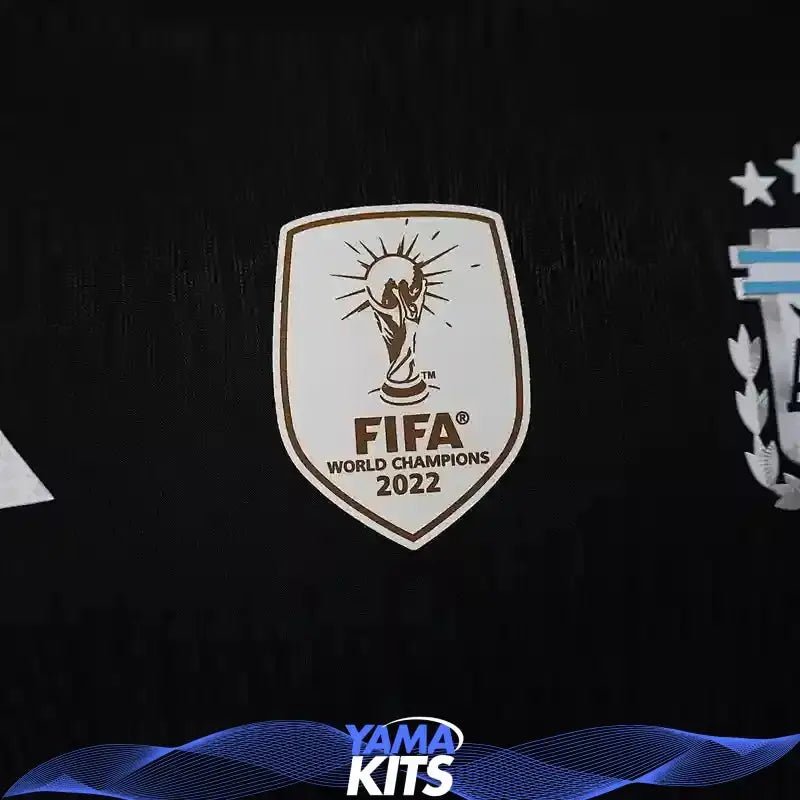MAILLOT ARGENTINE GARDIEN "Noir" 2026/2027 Version Player YamaKits Foot
