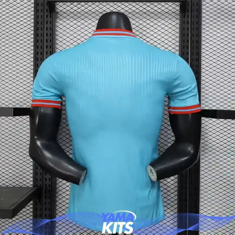 MAILLOT BARCELONE CONCEPT " Bleu, rose" 2025/2026 Version Player YamaKits Foot
