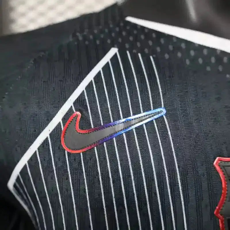 MAILLOT BARCELONE CONCEPT "noir" 2025/2026 Version Player YamaKits Foot