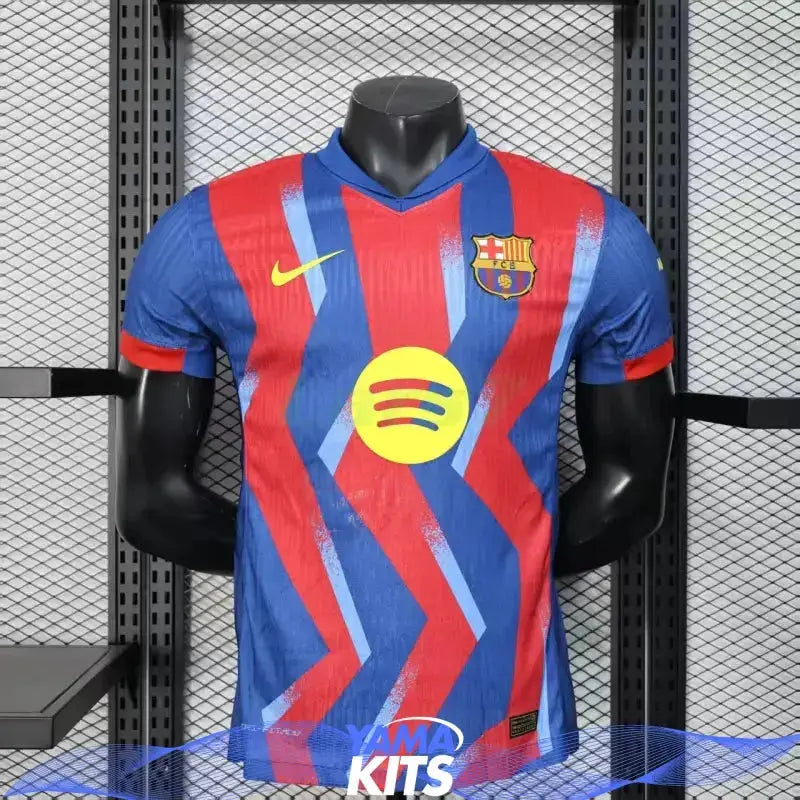 MAILLOT BARCELONE FOURTH 2025/2026 Version Player YamaKits Foot