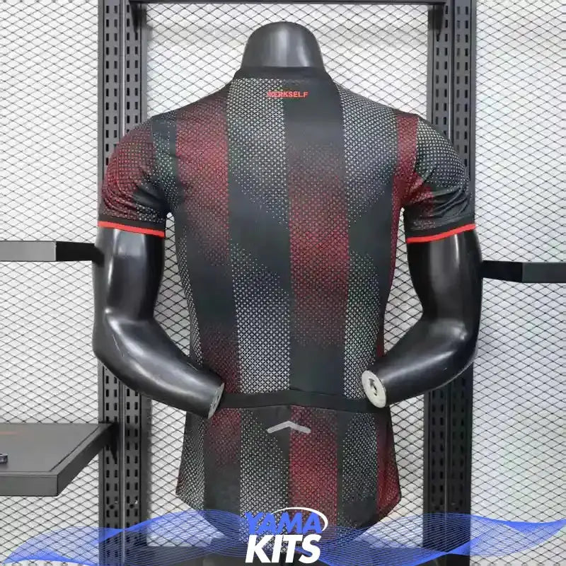 MAILLOT BAYERN LUVERKUSEN DOMICILE 2025/2026 Version Player YamaKits Foot