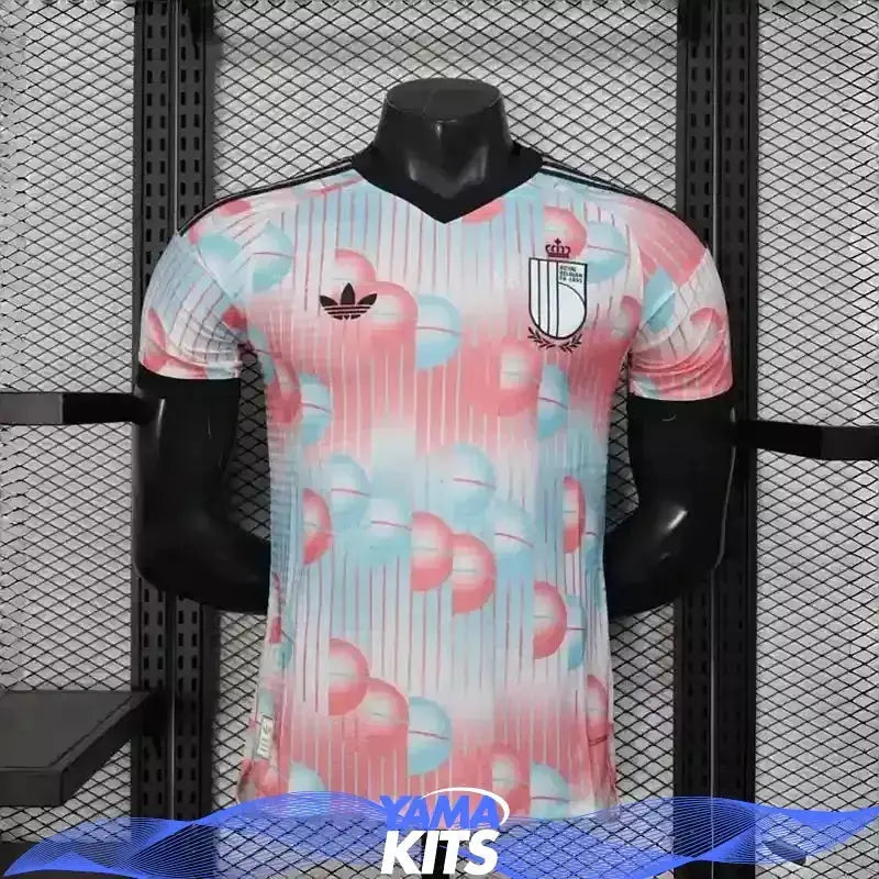 MAILLOT BELGIQUE EXTÉRIEUR CDM 2026/2027 Version Player YamaKits Foot