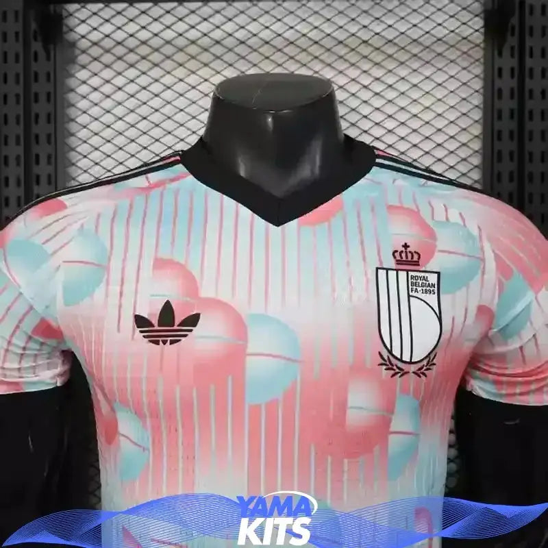 MAILLOT BELGIQUE EXTÉRIEUR CDM 2026/2027 Version Player YamaKits Foot