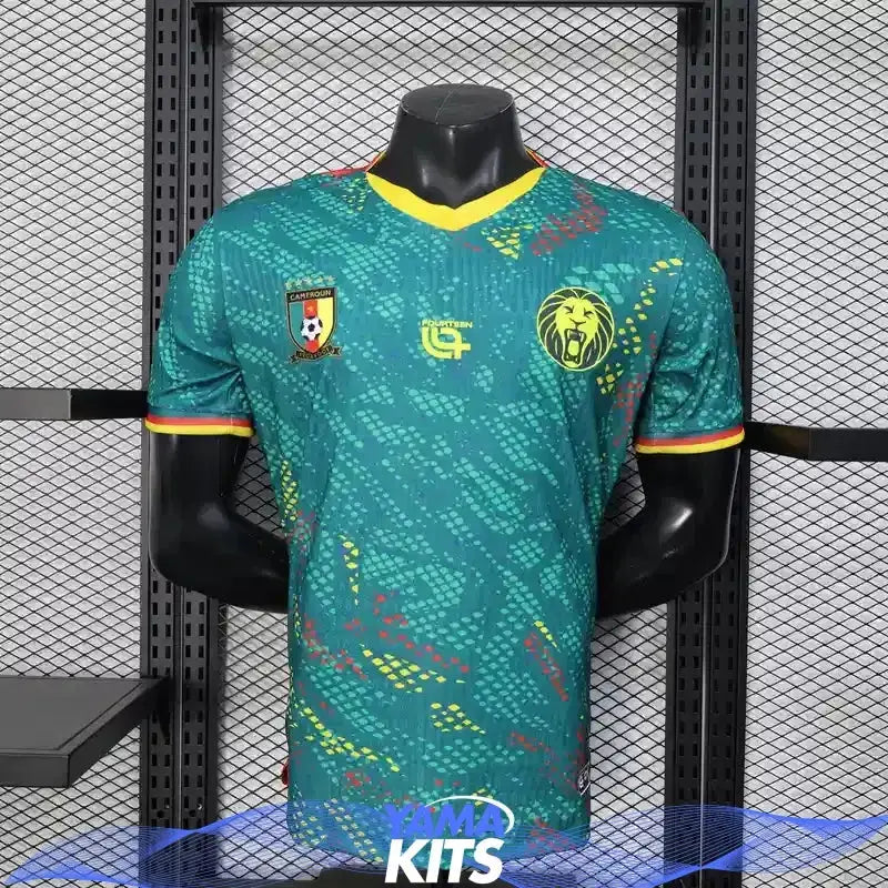 MAILLOT CAMEROUN DOMICILE CDM 2026/2027 Version Player YamaKits Foot