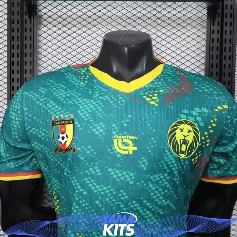 MAILLOT CAMEROUN DOMICILE CDM 2026/2027 Version Player YamaKits Foot