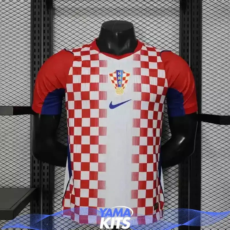 MAILLOT CROATIE DOMICILE CDM 2026/2027 Version Player YamaKits Foot