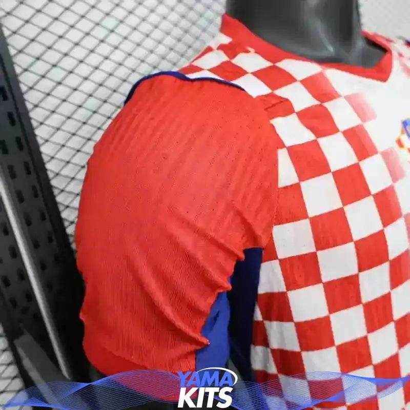 MAILLOT CROATIE DOMICILE CDM 2026/2027 Version Player YamaKits Foot