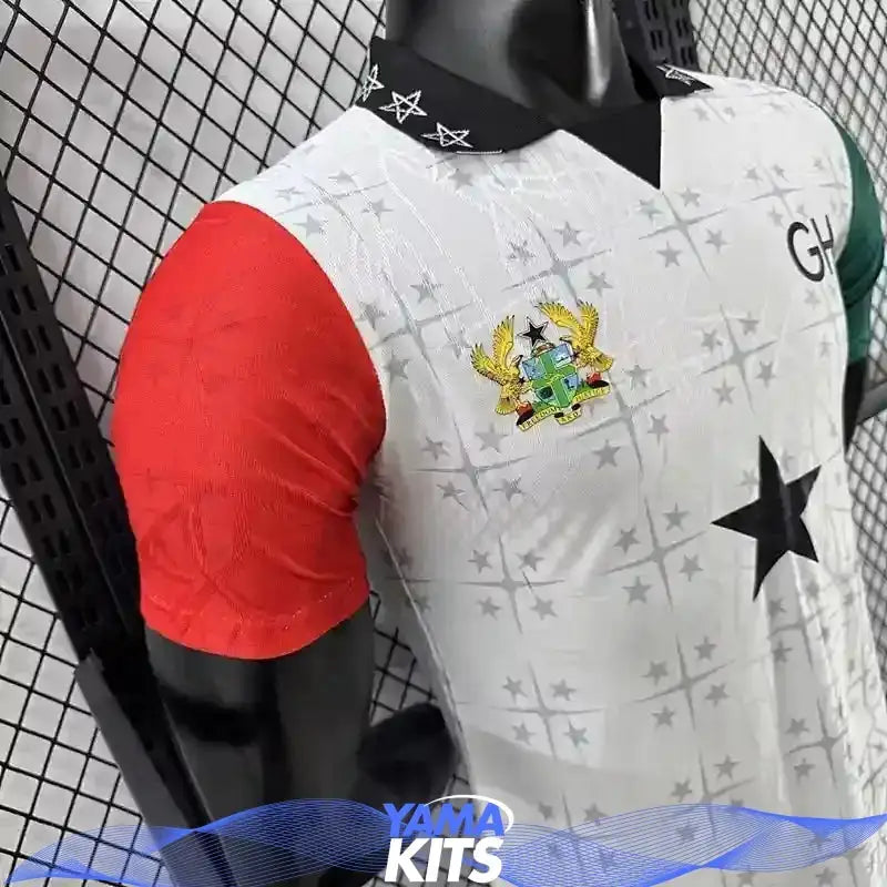MAILLOT GHANA DOMICILE 2026/2027 Version Player YamaKits Foot