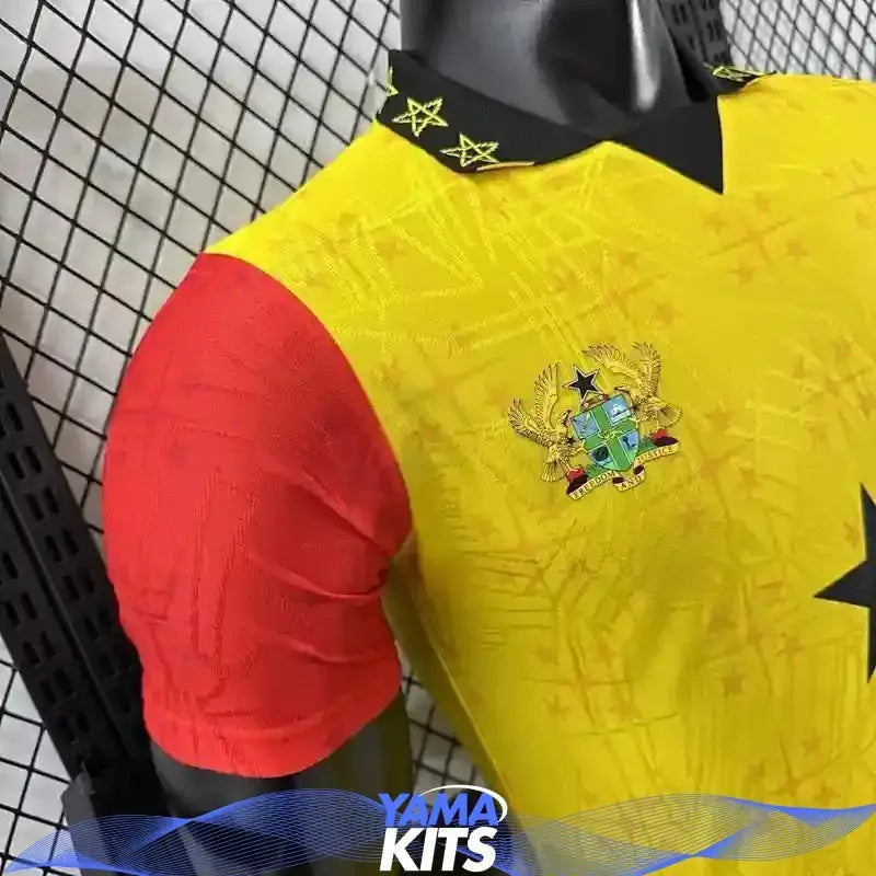 MAILLOT GHANA EXTÉRIEUR 2026/2027 Version Player YamaKits Foot