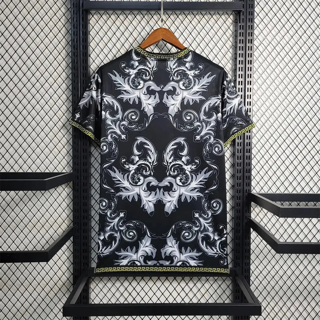 MAILLOT ITALIE CONCEPT EDITION VERSACE NOIR 2023/2024 YamaKits Foot