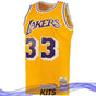 MAILLOT KAREEM ABDUL-JABBAR LOS ANGELES LAKERS VINTAGE