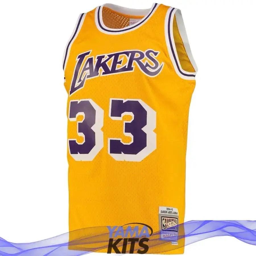 MAILLOT KAREEM ABDUL-JABBAR LOS ANGELES LAKERS VINTAGE YamaBasketball