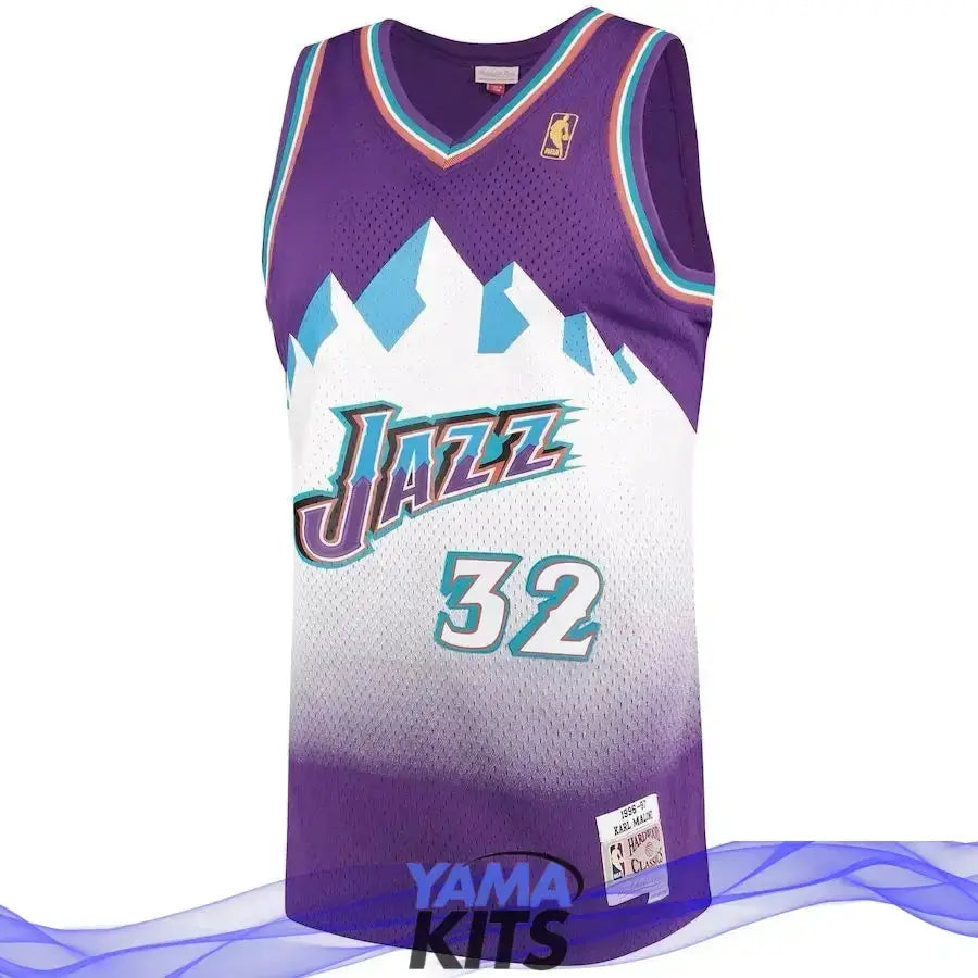 MAILLOT KARL MALONE UTAH JAZZ VINTAGE YamaBasketball