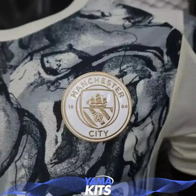 MAILLOT MANCHESTER CITY CONCEPT "Gris" 2025/2026 Version Player YamaKits Foot
