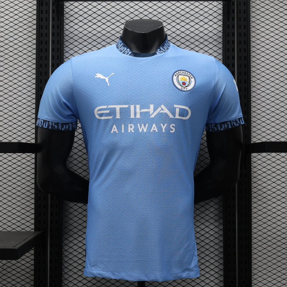 MAILLOT MANCHESTER CITY DOMICILE 2024/2025 Version Player YamaKits Foot