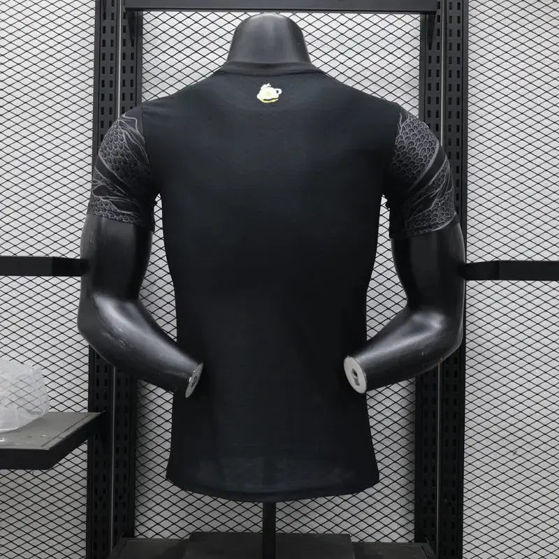 MAILLOT MANCHESTER CITY "Noir" CONCEPT 2024/2025 Version Player YamaKits Foot