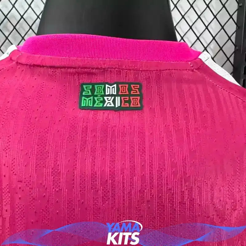 MAILLOT MÉXIQUE GARDIEN "Rose" 2026/2027 Version Player YamaKits Foot
