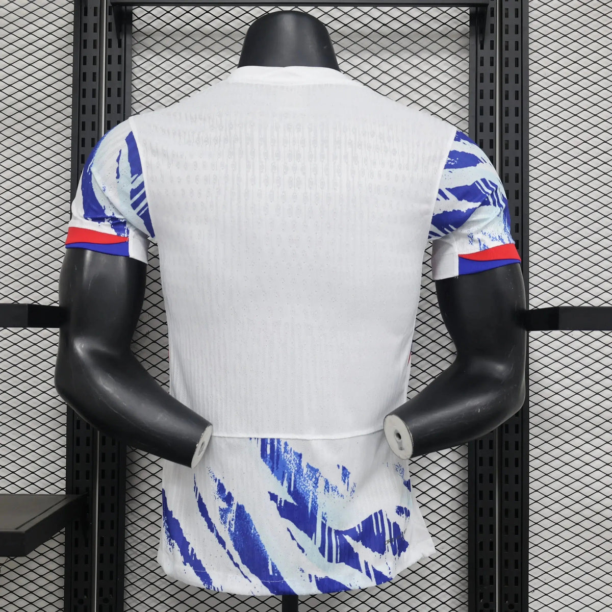 MAILLOT NORVEGE "Blanc, Bleu" EXTERIEUR 2024/2025 Version Player YamaKits Foot