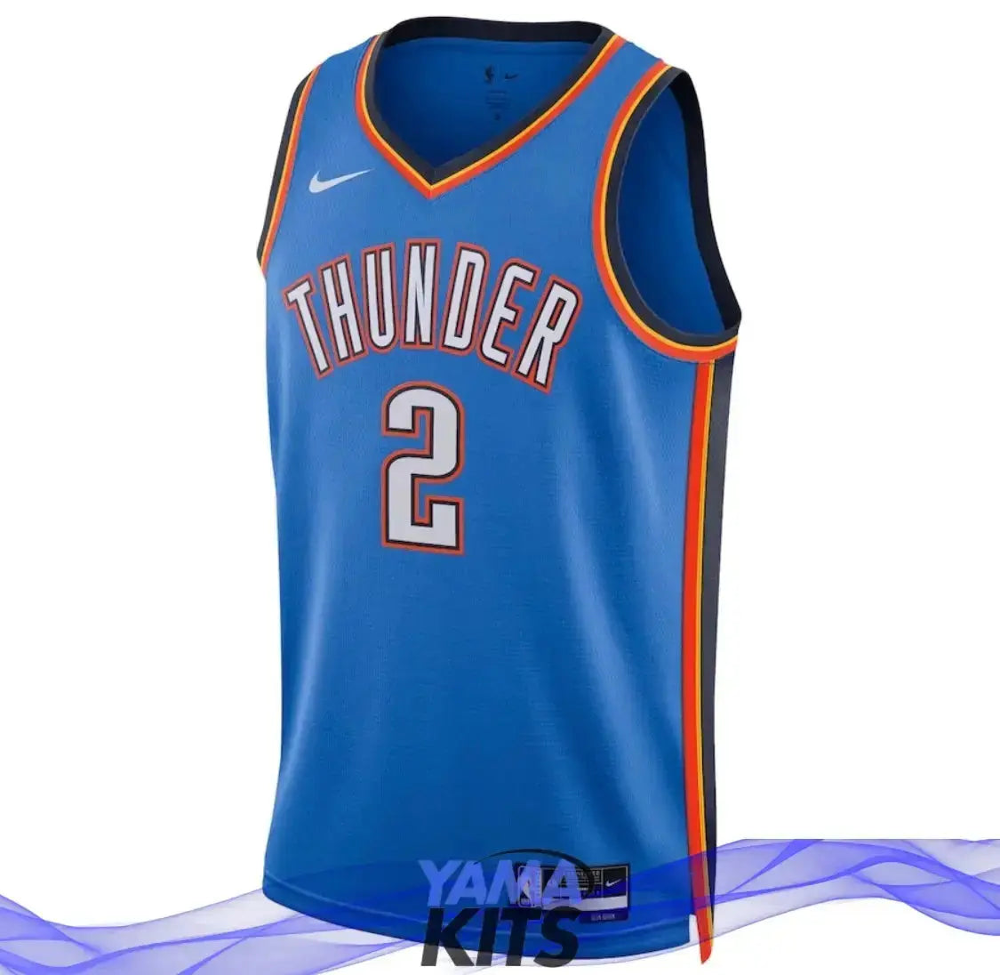 MAILLOT OKLAHOMA CITY THUNDER - ASSOCIATION EDITION 2024 YamaBasketball