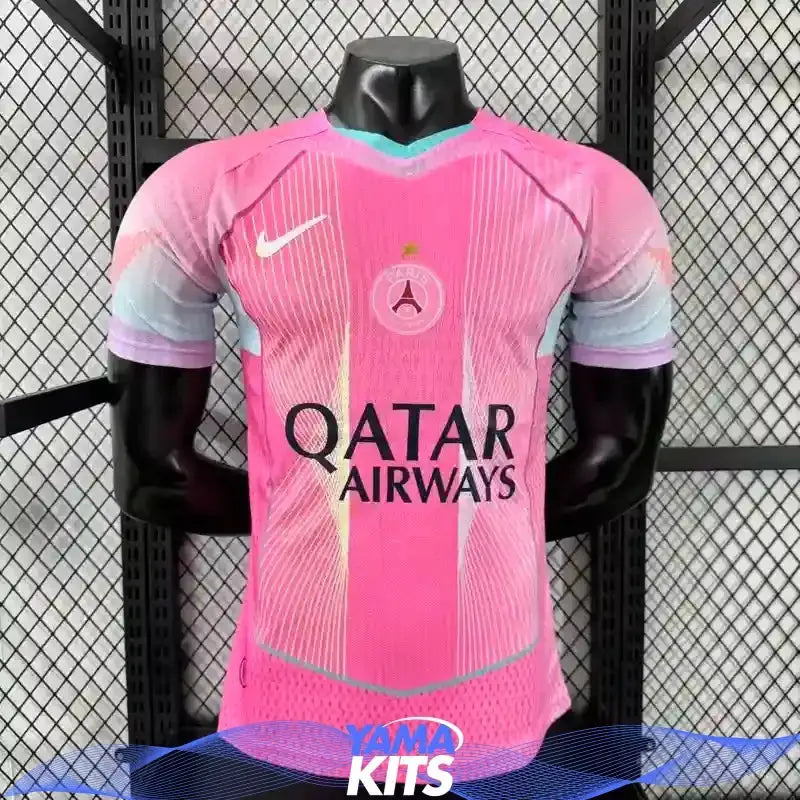 MAILLOT PARIS SG CONCEPT "Rose" 2025/2026 Version Player YamaKits Foot