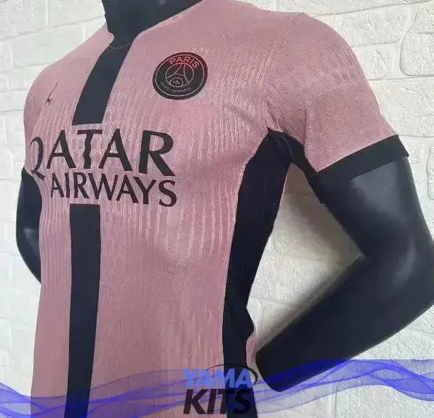 MAILLOT PSG THIRD "PINK" 2024/2025 Version Player YamaKits Foot