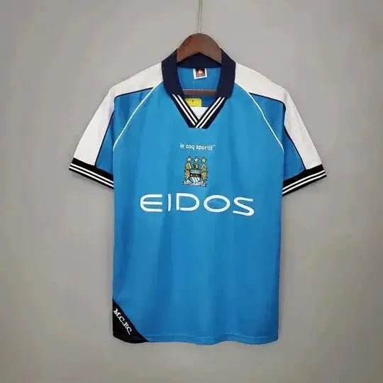 MAILLOT RETRO MANCHESTER CITY 1999/2001 YamaKits Foot