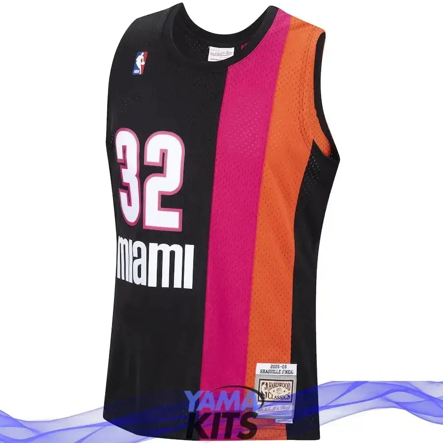 MAILLOT SHAQUILLE O'NEAL MIAMI HEAT VINTAGE YamaBasketball