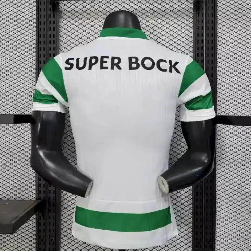 MAILLOT SPORTING LISBONNE DOMICILE 2025/2026 Version Player YamaKits Foot