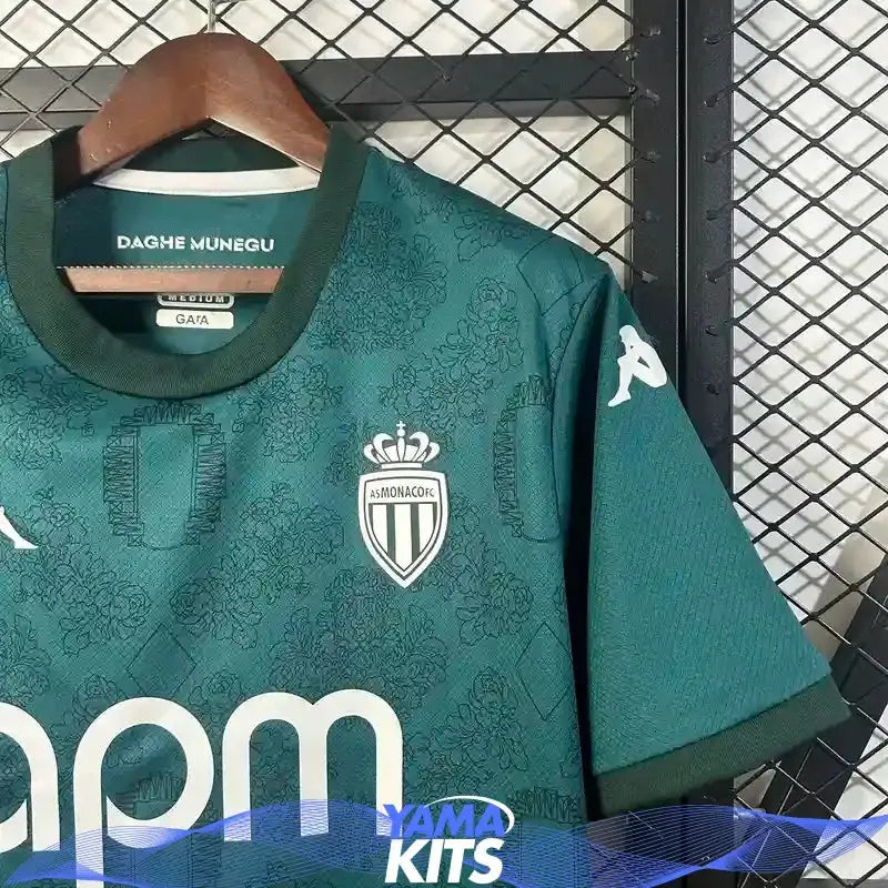 Maillot AC Monaco extérieur '"Vert" 2025/2026 YamaKits Foot