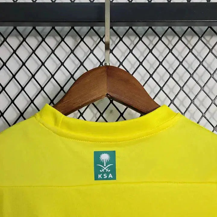 Maillot Al Nassr FC enfant Domicile 2023/2024 YamaKits Foot