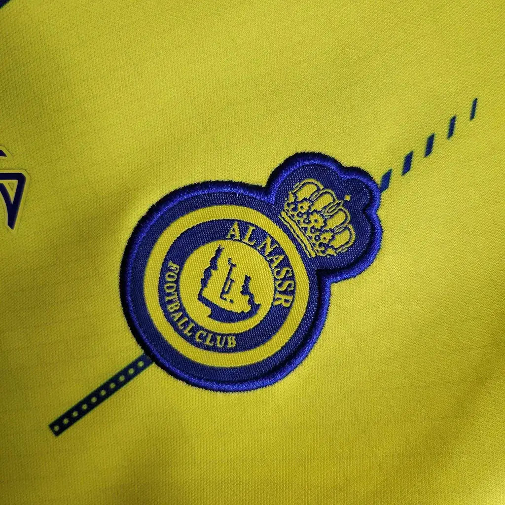 Maillot Al Nassr FC enfant Domicile 2023/2024 YamaKits Foot