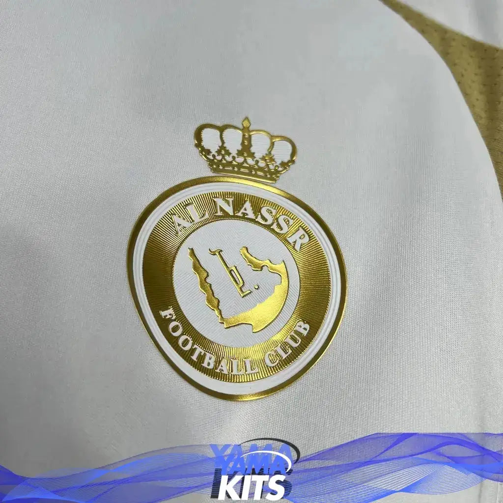 Maillot Al Nassr Third "Or,Blanc" 2024/2025 YamaKits Foot
