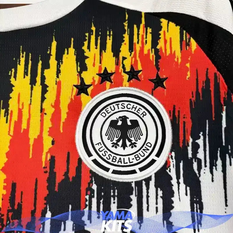 Maillot Allemagne concept rayure 2026/2027 YamaKits Foot