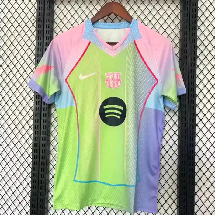 Maillot Barcelone concept "jaune,rose" 2025/2026 YamaKits Foot