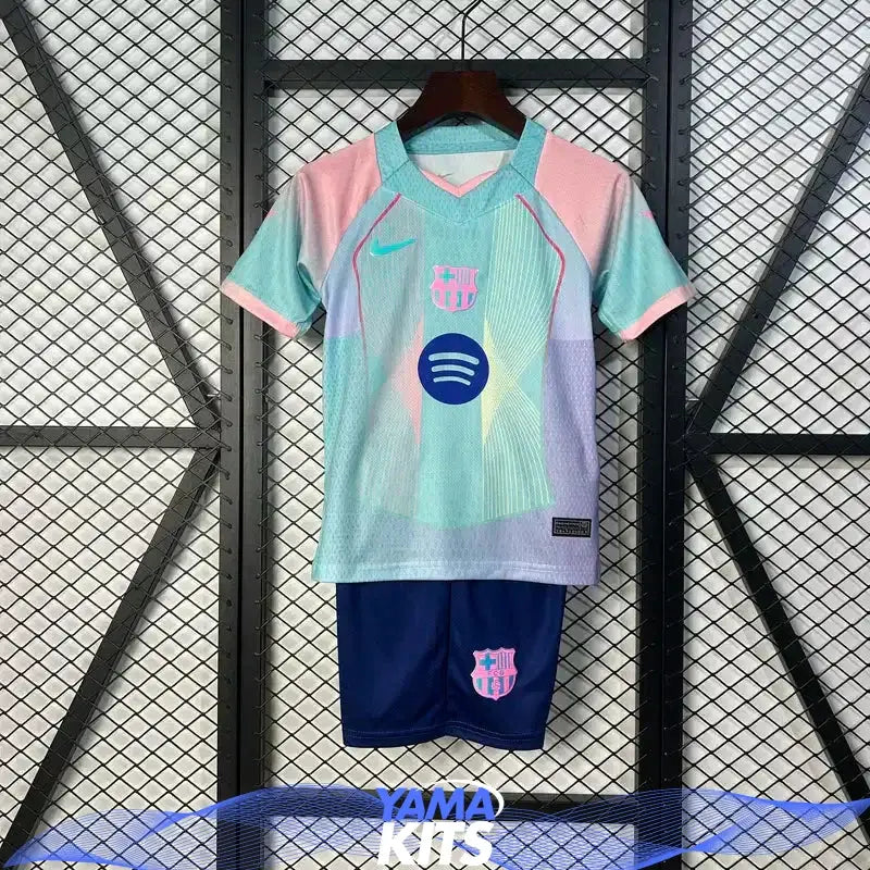 Maillot Barcelone enfant concept "Multicolor" 2025/2026 YamaKits Foot