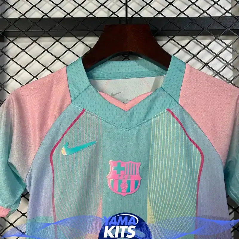 Maillot Barcelone enfant concept "Multicolor" 2025/2026 YamaKits Foot