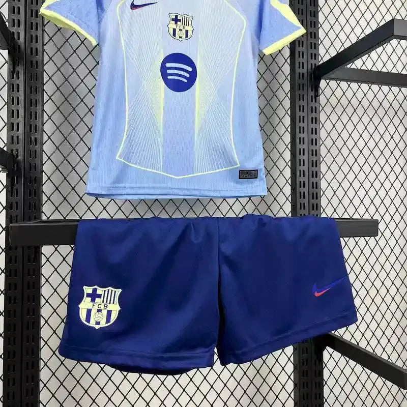 Maillot Barcelone enfant concept "bleu, jaune" 2025/2026 YamaKits Foot