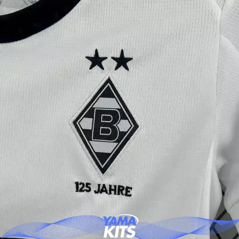 Maillot Borussia Mönchengladbach enfant domicile 2025/2026 YamaKits Foot