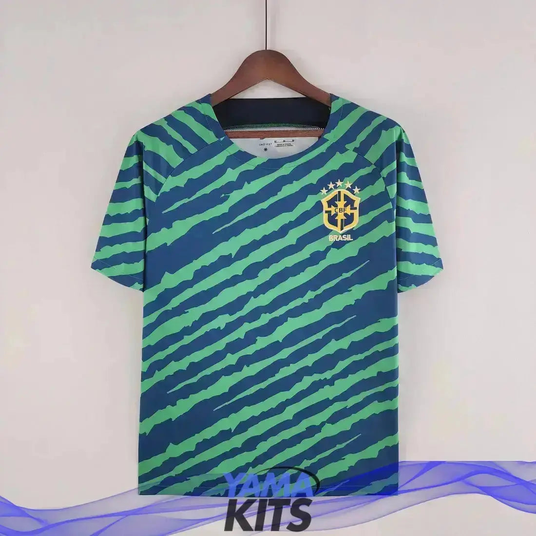 Maillot Brésil Concept "Vert" 2024/2025 YamaKits Foot