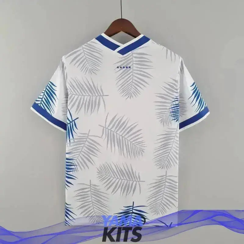 Maillot Brésil Concept « feuilles bleues » 2024/2025 YamaKits Foot