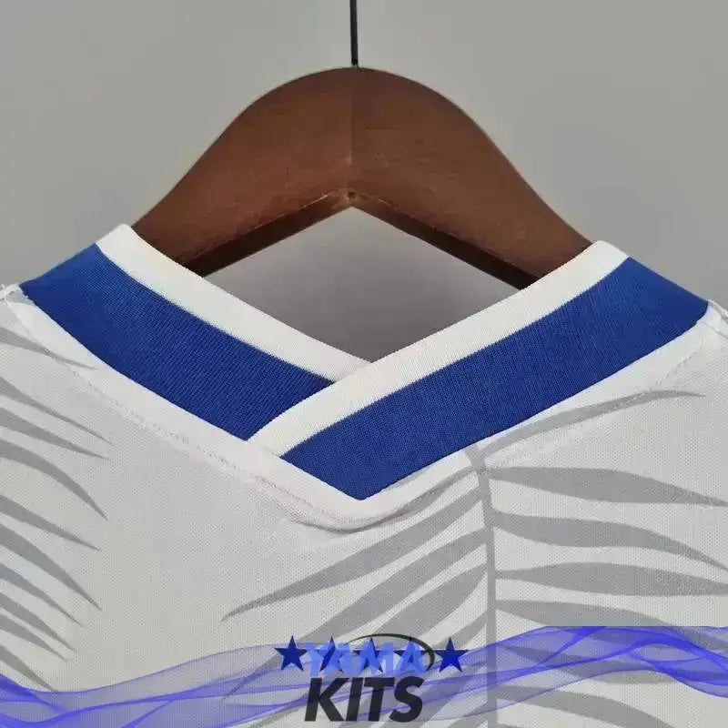 Maillot Brésil Concept « feuilles bleues » 2024/2025 YamaKits Foot