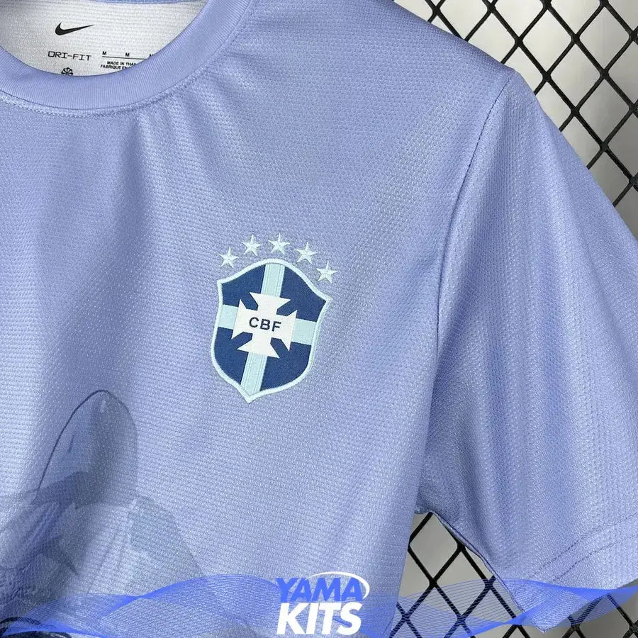 Maillot Brésil concept « Bleu » 2025/2026 YamaKits Foot