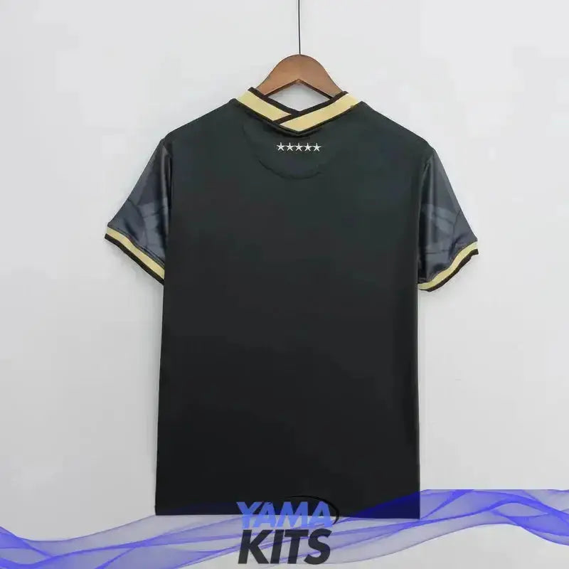 Maillot Brésil concept « CAPTUS Noir » 2022 YamaKits Foot